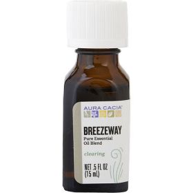 ESSENTIAL OILS AURA CACIA by Aura Cacia BREEZEWAY-ESSENTIAL OIL 0.5 OZ