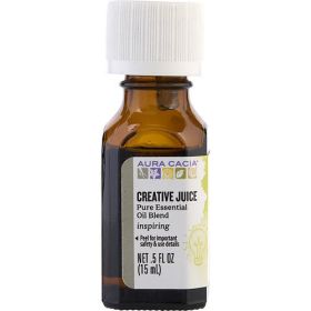 ESSENTIAL OILS AURA CACIA by Aura Cacia CREATIVE JUICE-ESSENTIAL OIL 0.5 OZ